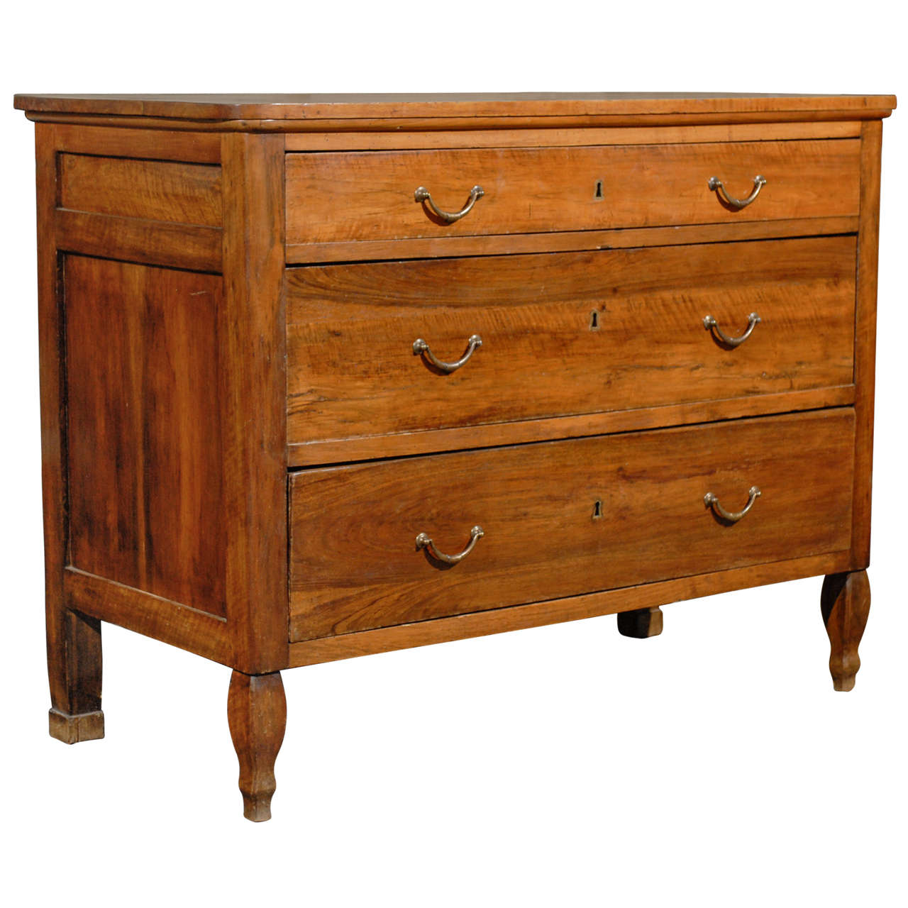 19th c. Italian Three Drawer Chest at 1stdibs