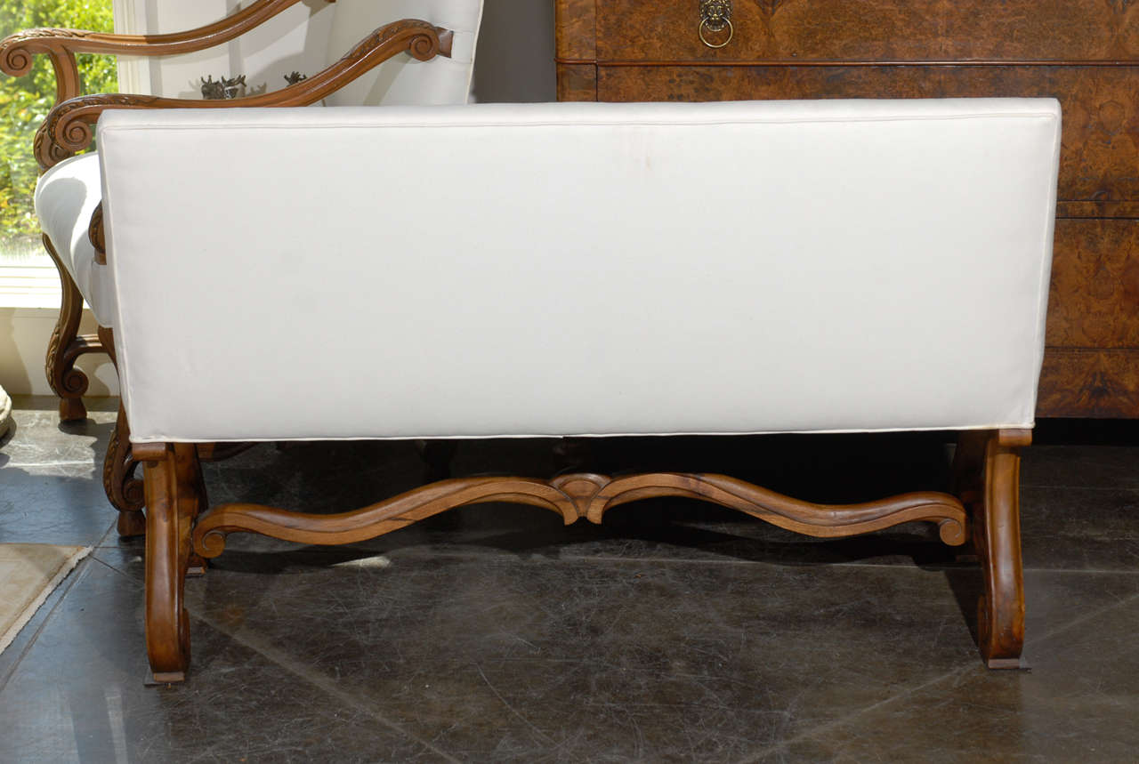 French Upholstered Bench/ Settee 3