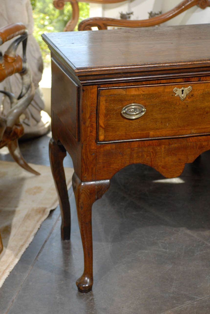 wood sideboard with cabiole legs