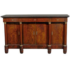 French Marble Top Buffet
