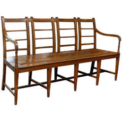 English Walnut Bench
