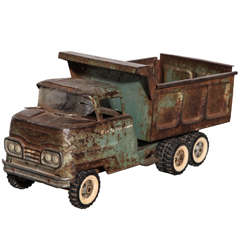 Antique Dump Toy Truck