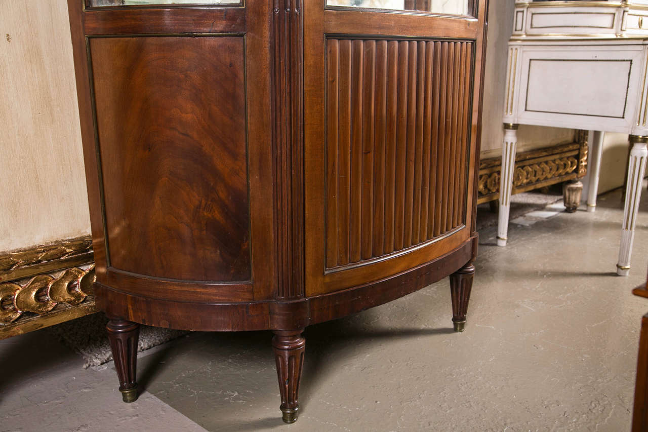 Mid-20th Century French Directoire Style Curio Cabinet by Jansen