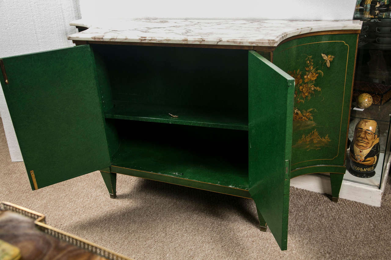 French Chinoiserie Style Sideboard by Maison Jansen 3