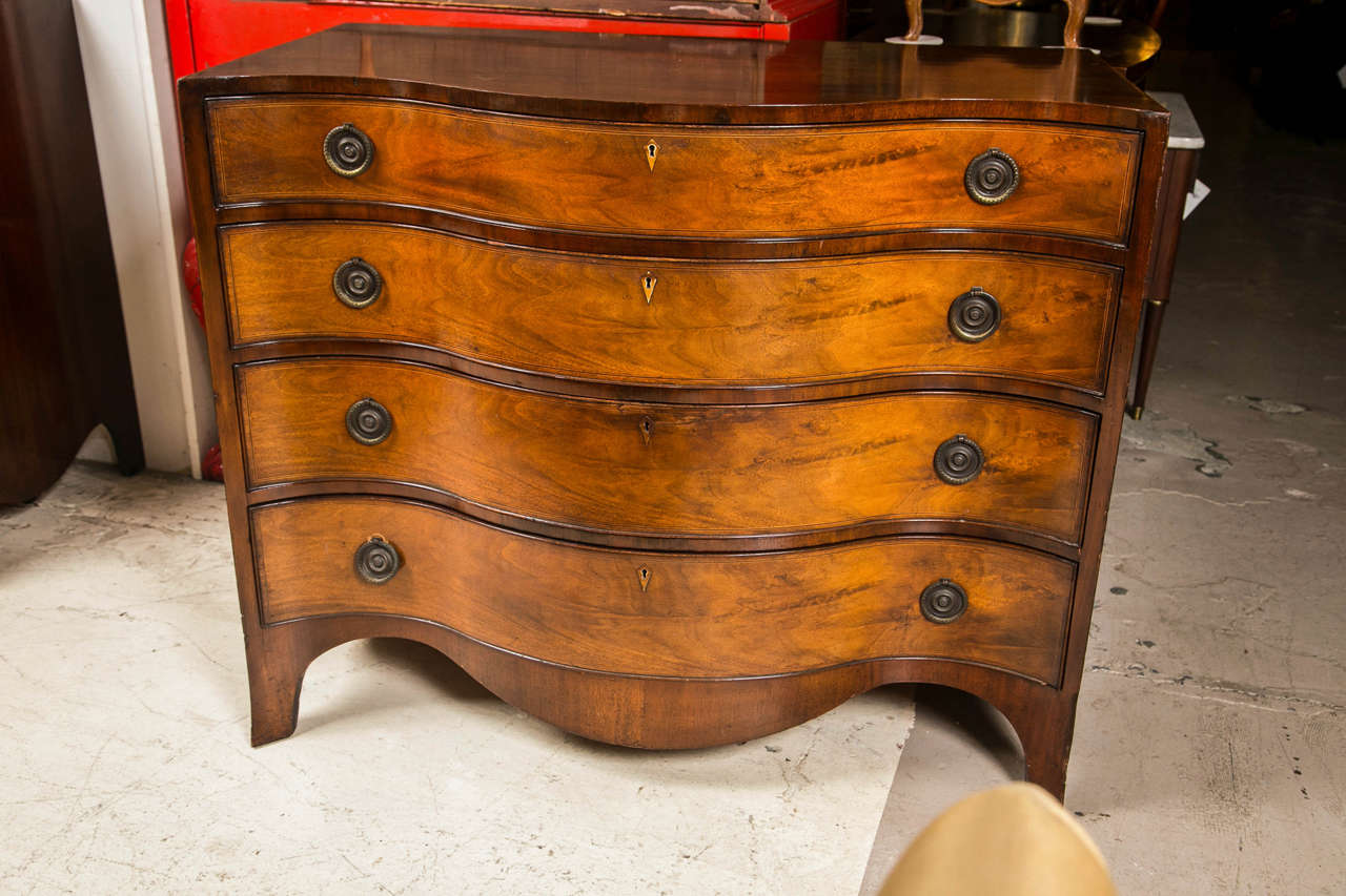 Pair of Mahogany Chests of Drawers by Beacon Hill at 1stDibs