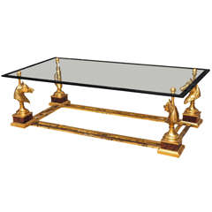 "Cheval" Coffee Table by Maison Charles