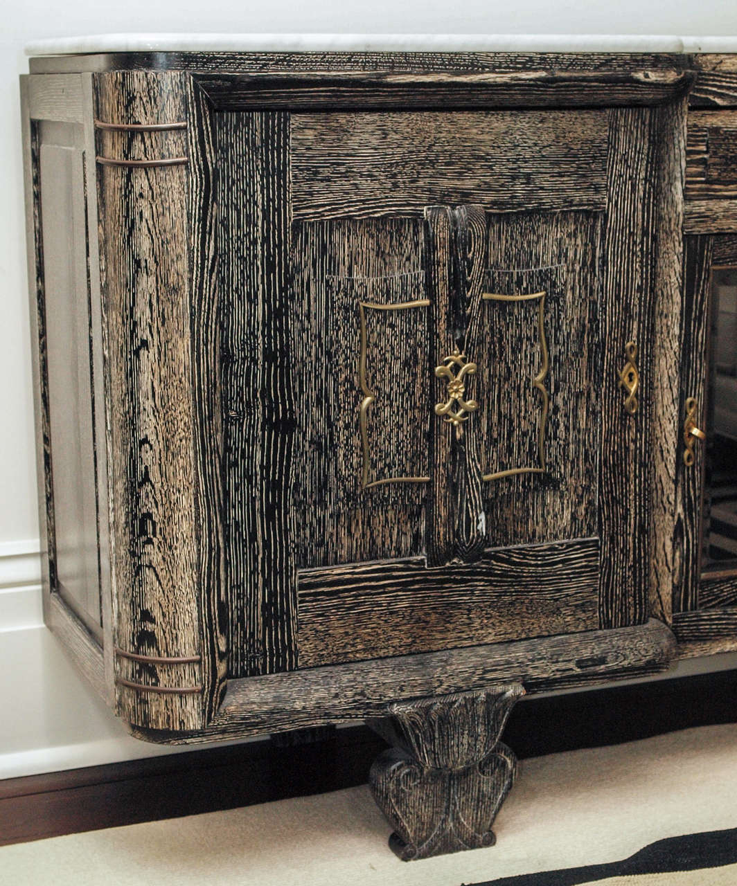 black oak sideboard