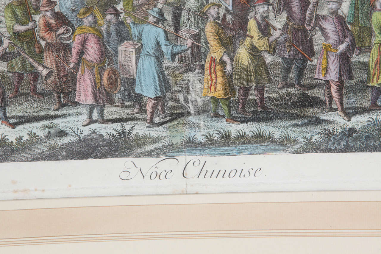 17th Century French Engraving In Fair Condition In Newport Beach, CA