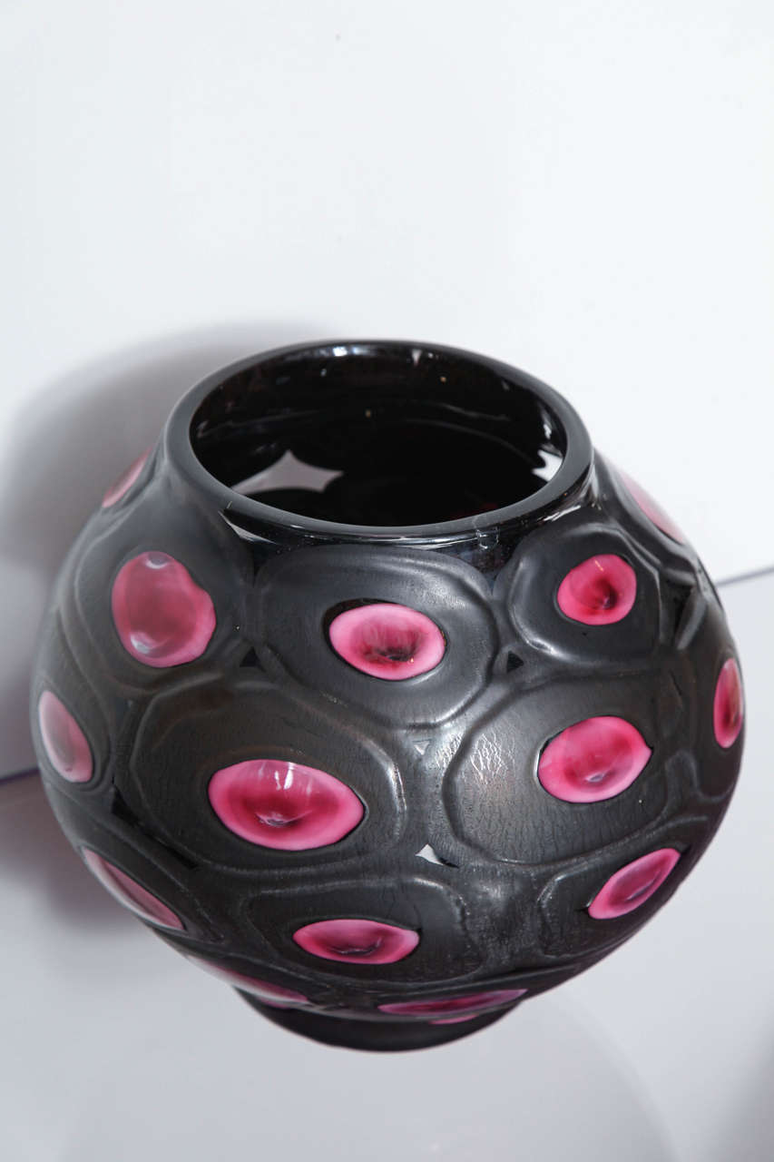 Large Scale Nerox a Petoni Vase.  Ermanno Toso for Fratelli Toso 2