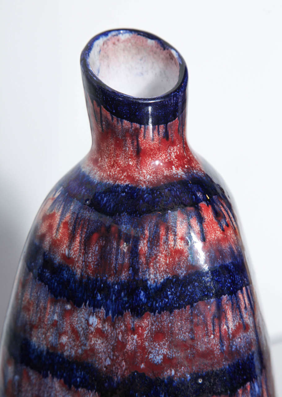 Italian Torviscosa Bottle For Sale