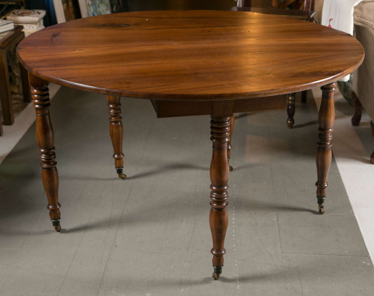 French Fold Over Dining and Games Table, circa 1870s 3
