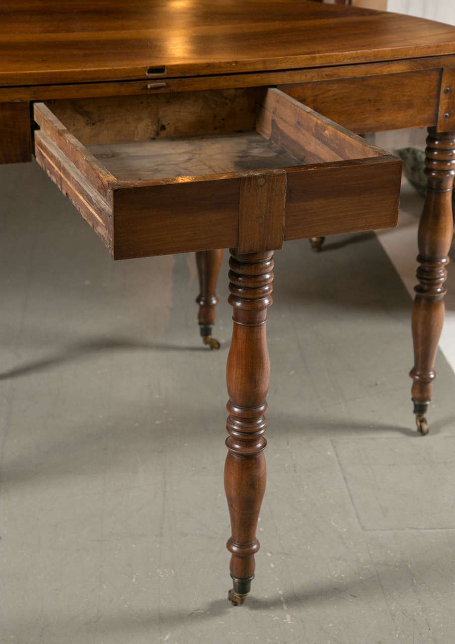 French Fold Over Dining and Games Table, circa 1870s 5