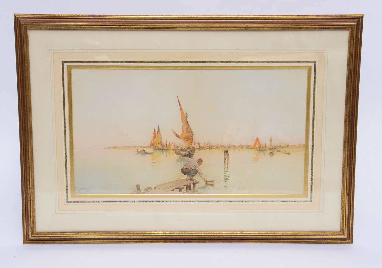 Originally $ 2,900.00

CHECK OUT OUR WED SITE FOR ADDITIONAL SPECIALS

Raffaele Mainella (1856-1907)

He is born in Benevento (Naples) in 1856. He studies at the Academy of Fine Arts of Venice. In the 1884 he marries Fanny Carlini, her