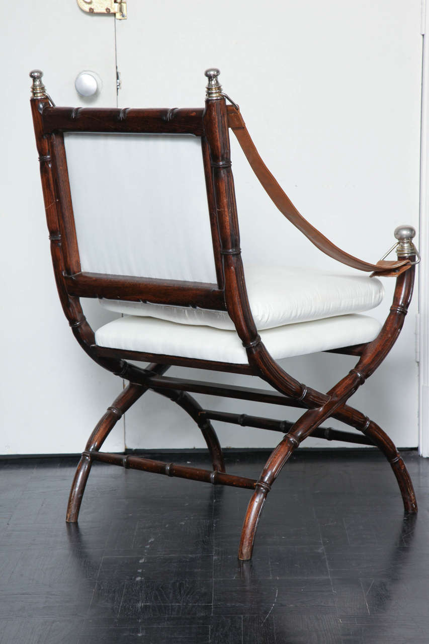 Midcentury Rosewood Sling Chair For Sale 3
