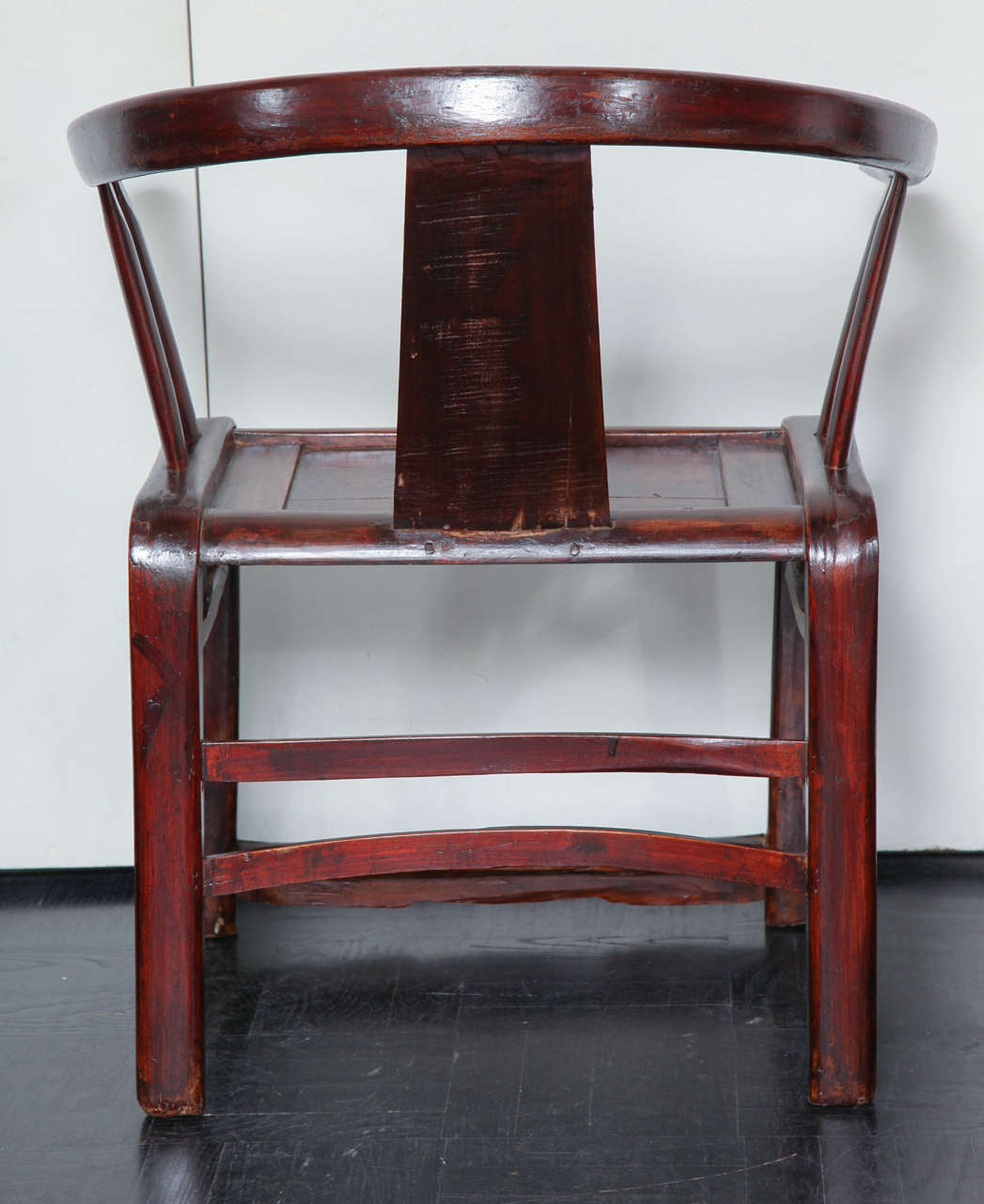 19th Century Elmwood Armchair For Sale 4