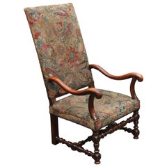 18th Century Armchair with Tapestry