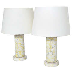 Bouck White Pair of Table Lamps