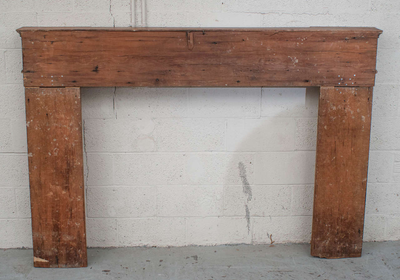 Polished Pine Federal Period Fire Surround