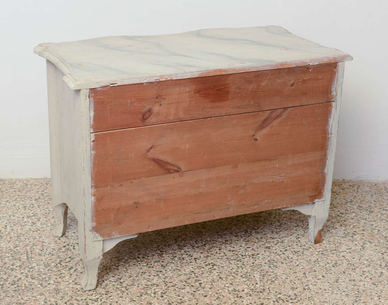 Wood 18th Century Antique Swedish Period Baroque Chest Late 18th Century For Sale