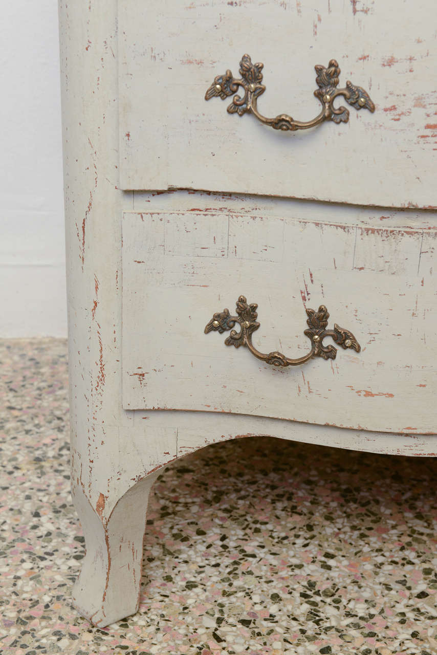 18th Century Antique Swedish Period Baroque Chest Late 18th Century For Sale 3