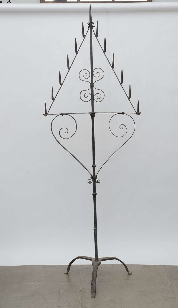 18th Century French Floor Candelabra