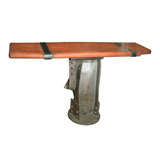 Twisted Steel Beam Console