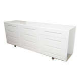 Beautiful White Laquered Dresser