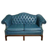 Retro Chesterfield Style Loveseat