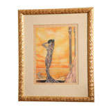 One of a Kind Watercolor by Eduard Chimot 1