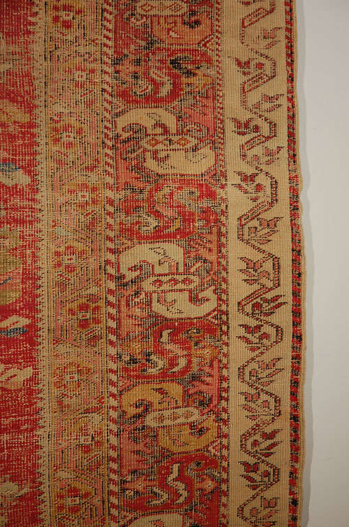 Antique Turkish Ghiordes Rug at 1stDibs