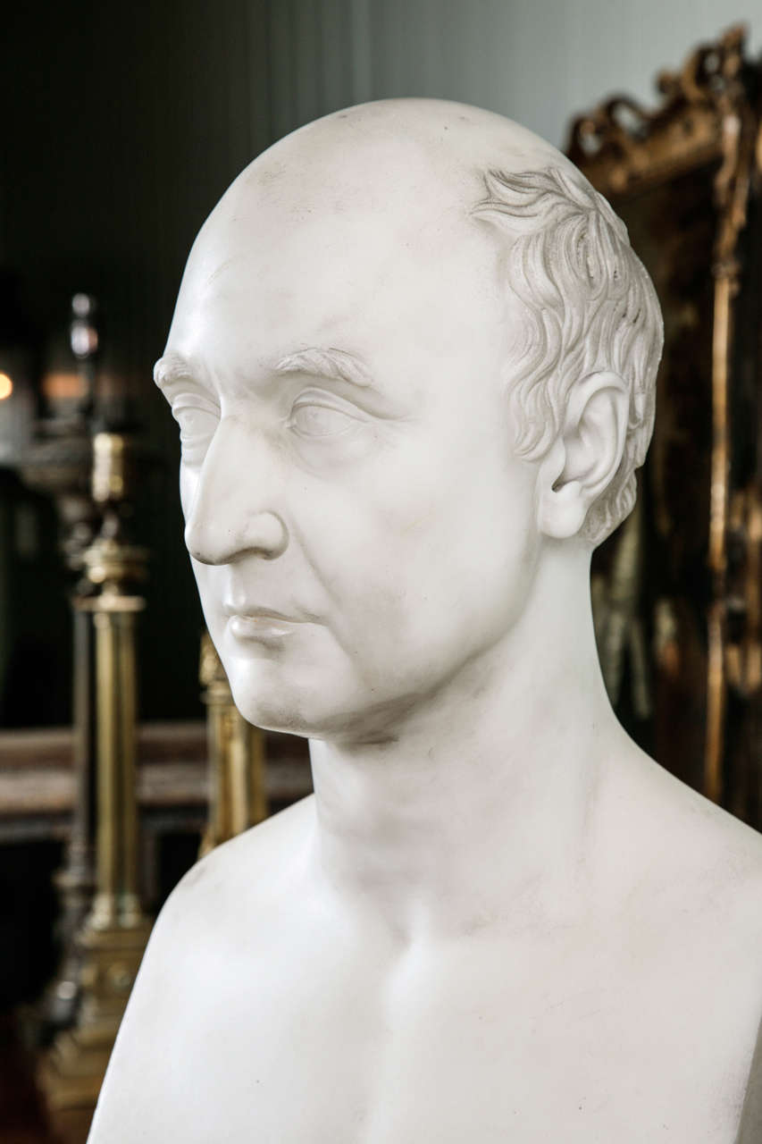 Marble Bust by William Theed the Younger In Excellent Condition For Sale In London, GB