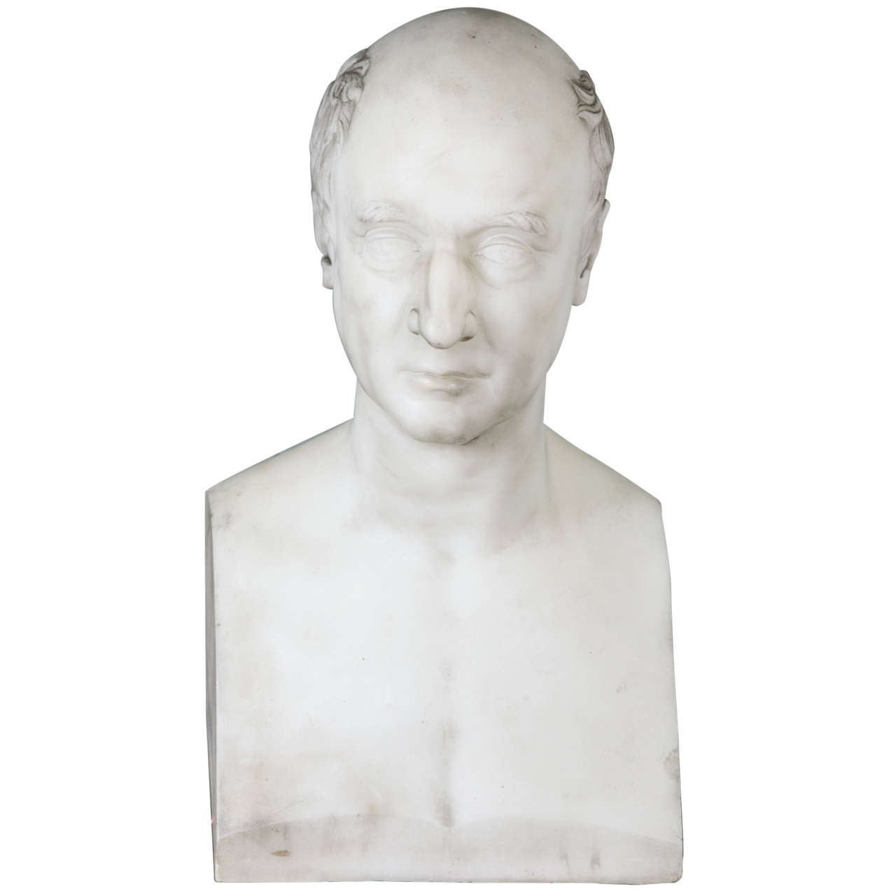 Busto in marmo di William Theed il Giovane in vendita