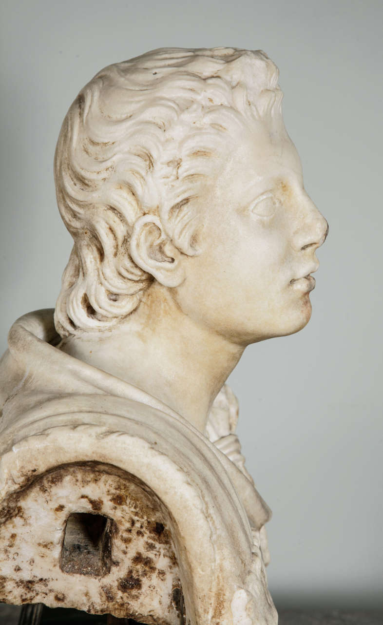 Marble Bust of a Young Roman 2
