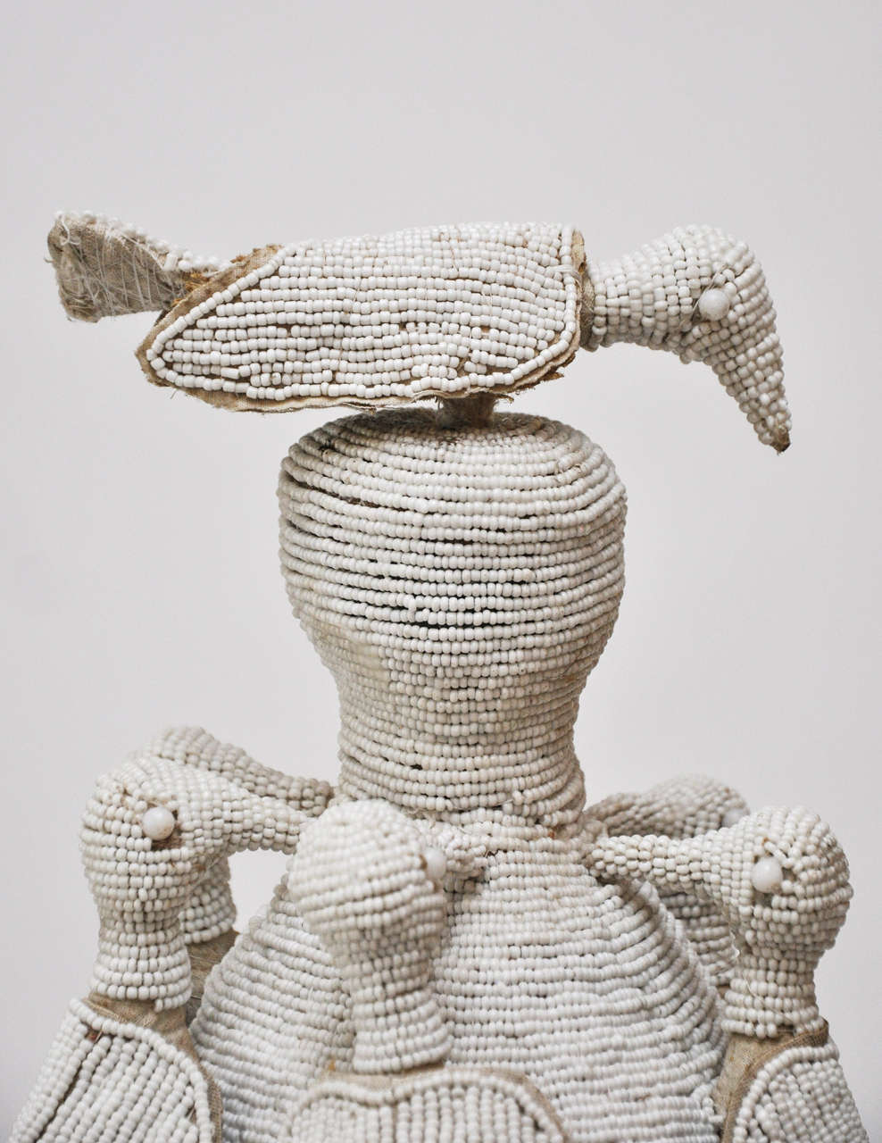 Nigerian Tribal Beaded Headdress 1