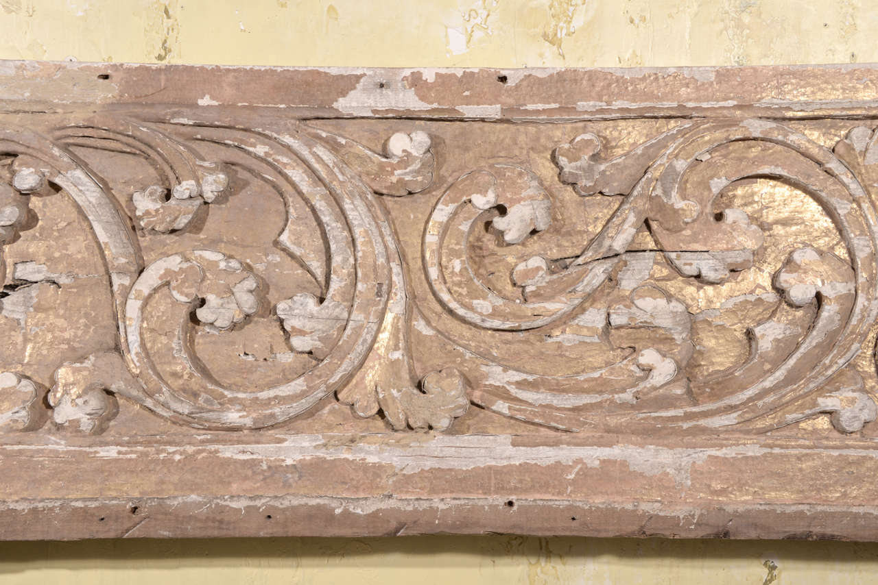 18th Century and Earlier 17th Century Pair Carved Portuguese Panels