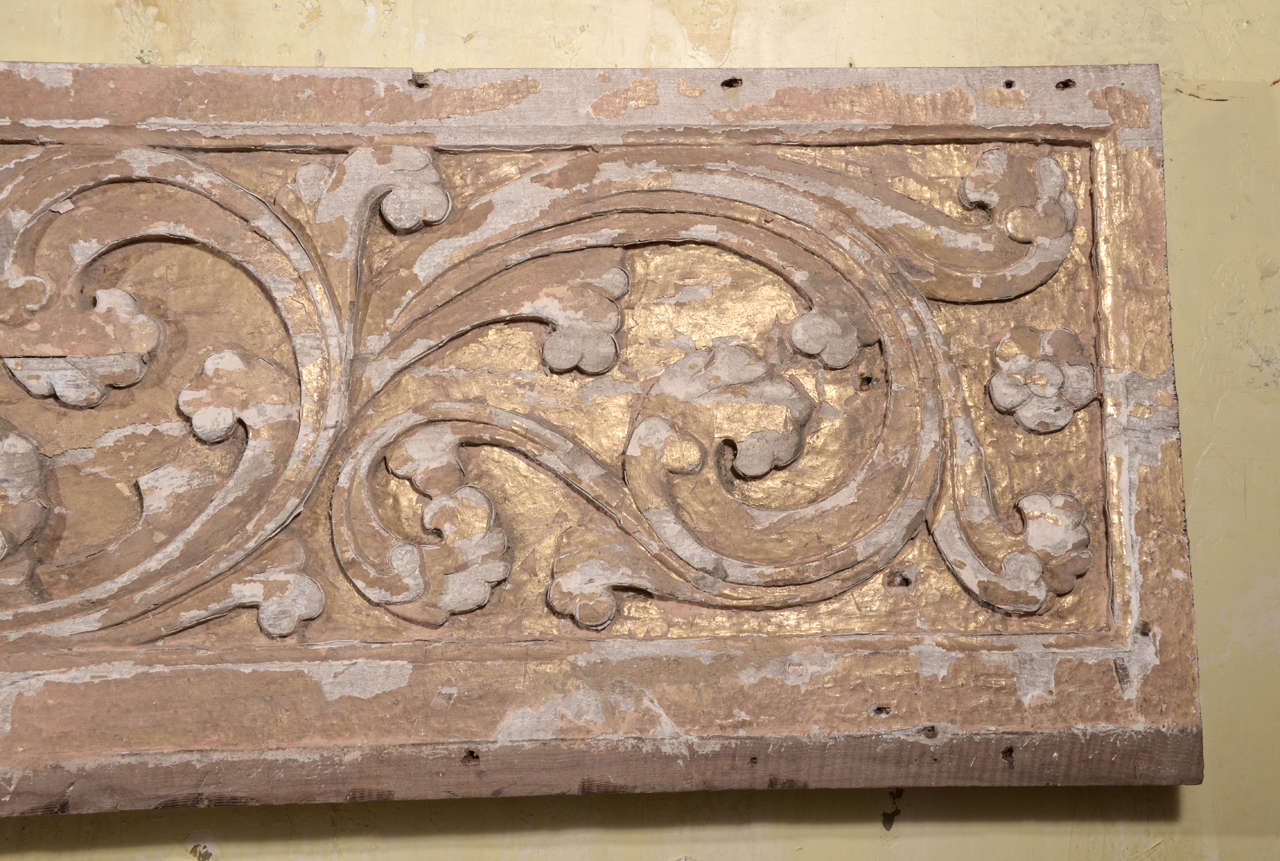 17th Century Pair Carved Portuguese Panels 1