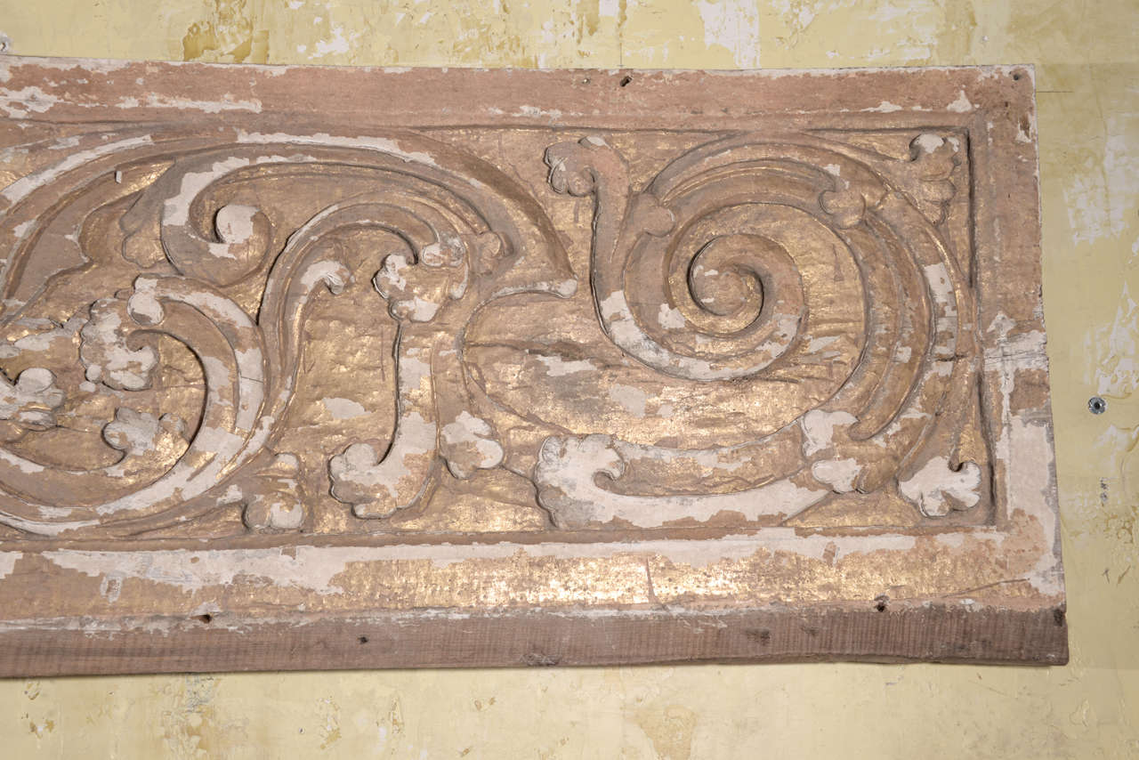17th Century Pair Carved Portuguese Panels 2