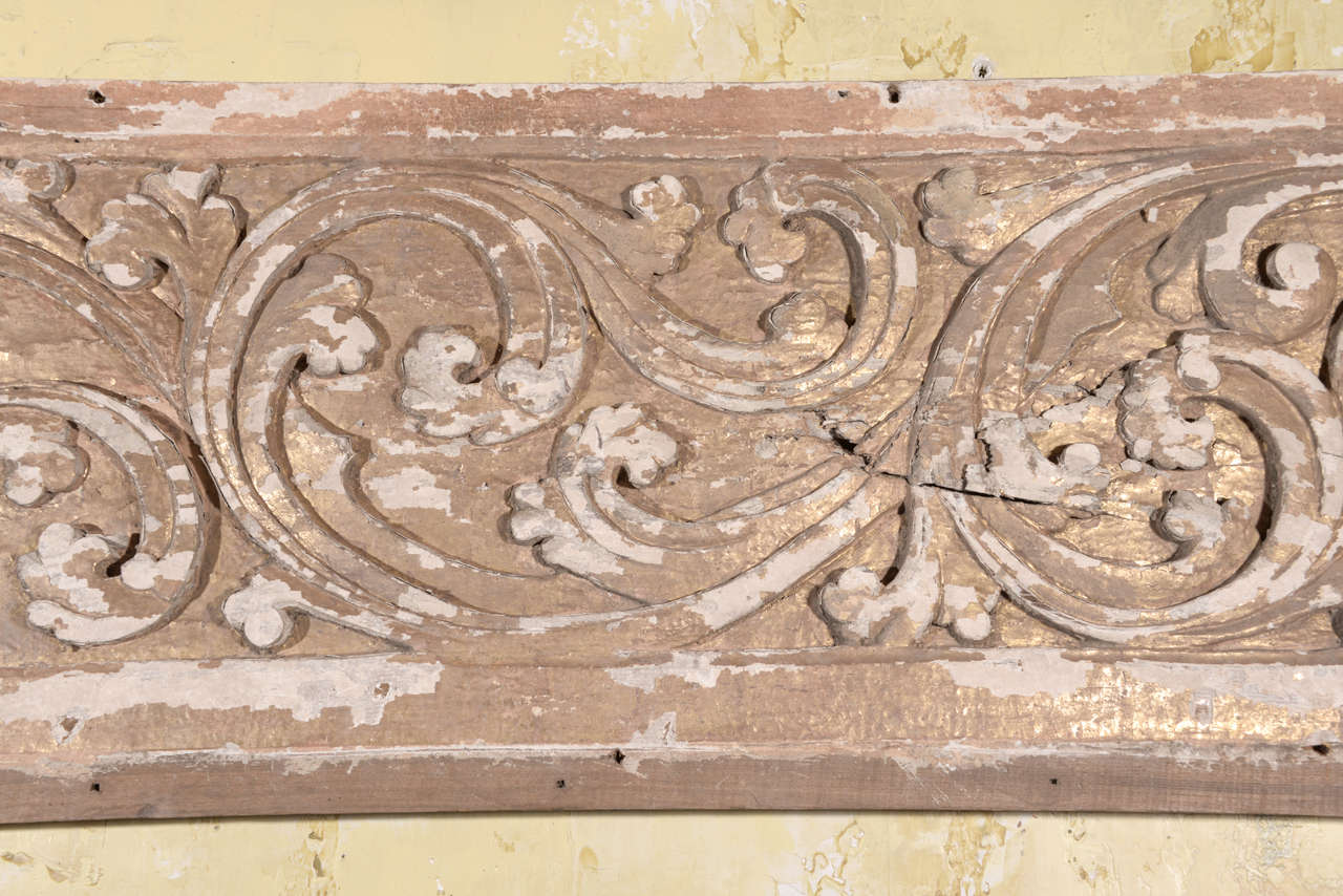17th Century Pair Carved Portuguese Panels 3