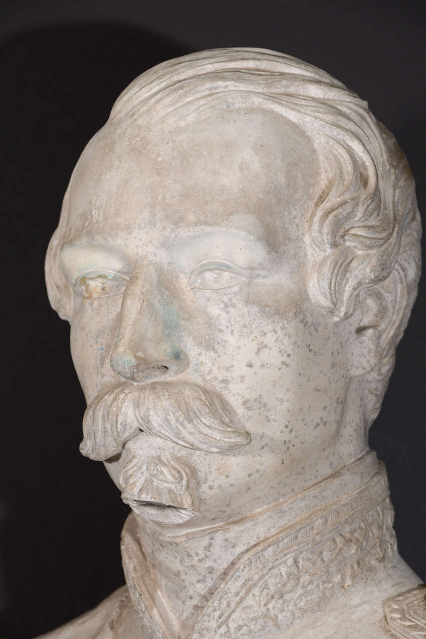 Plaster Bust of Napoleon III 5