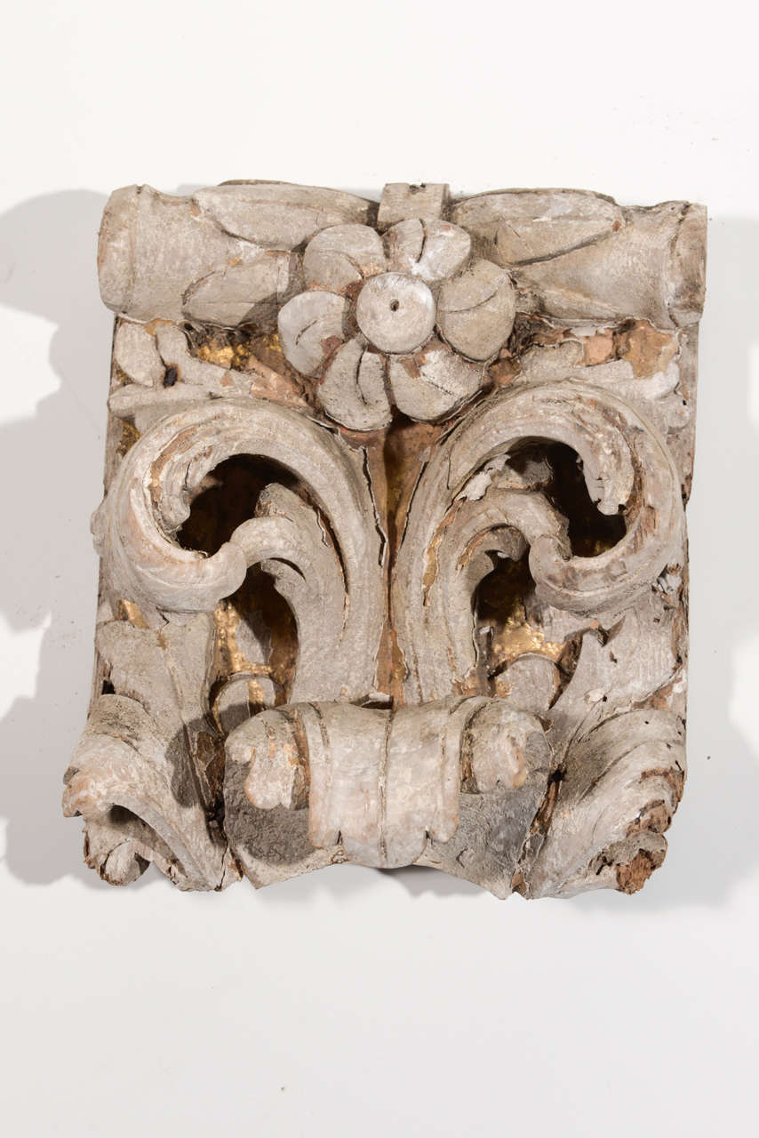 18th Century and Earlier 17th Century Portuguese Carved Architectural Elements