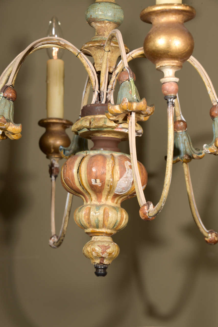 Early 20th Century Chandelier from Genoa In Good Condition In Houston, TX