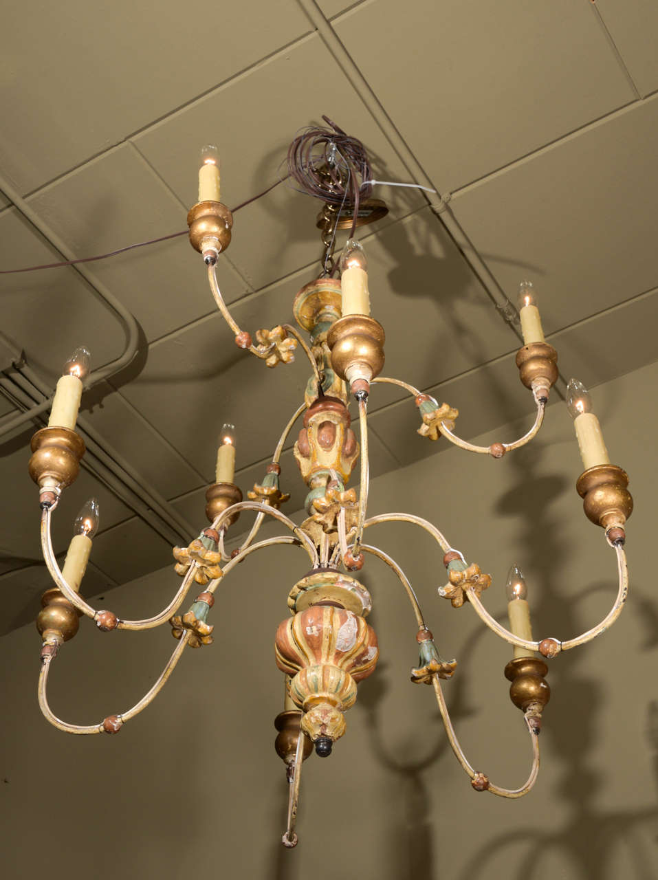 Early 20th Century Chandelier from Genoa 1