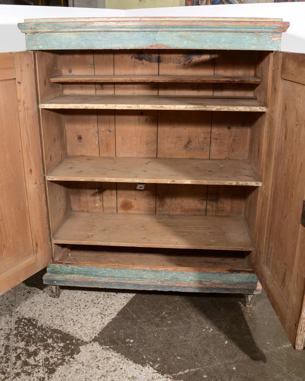 Swedish Gustavian Painted Cupboard