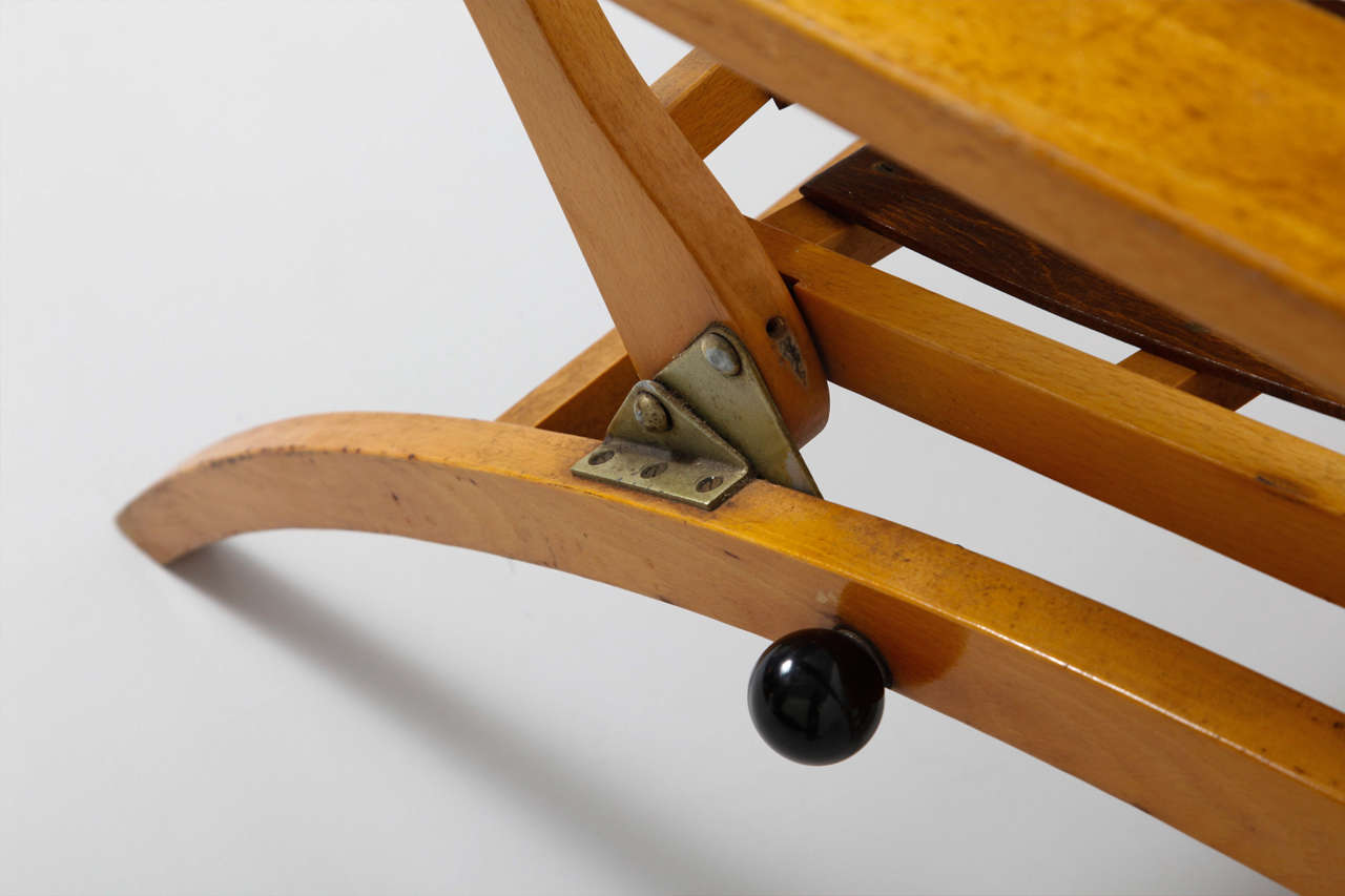 Siesta Lounge Bentwood Chair, by Hans & Wassili Luckhardt for Thonet In Good Condition In Antwerp, BE