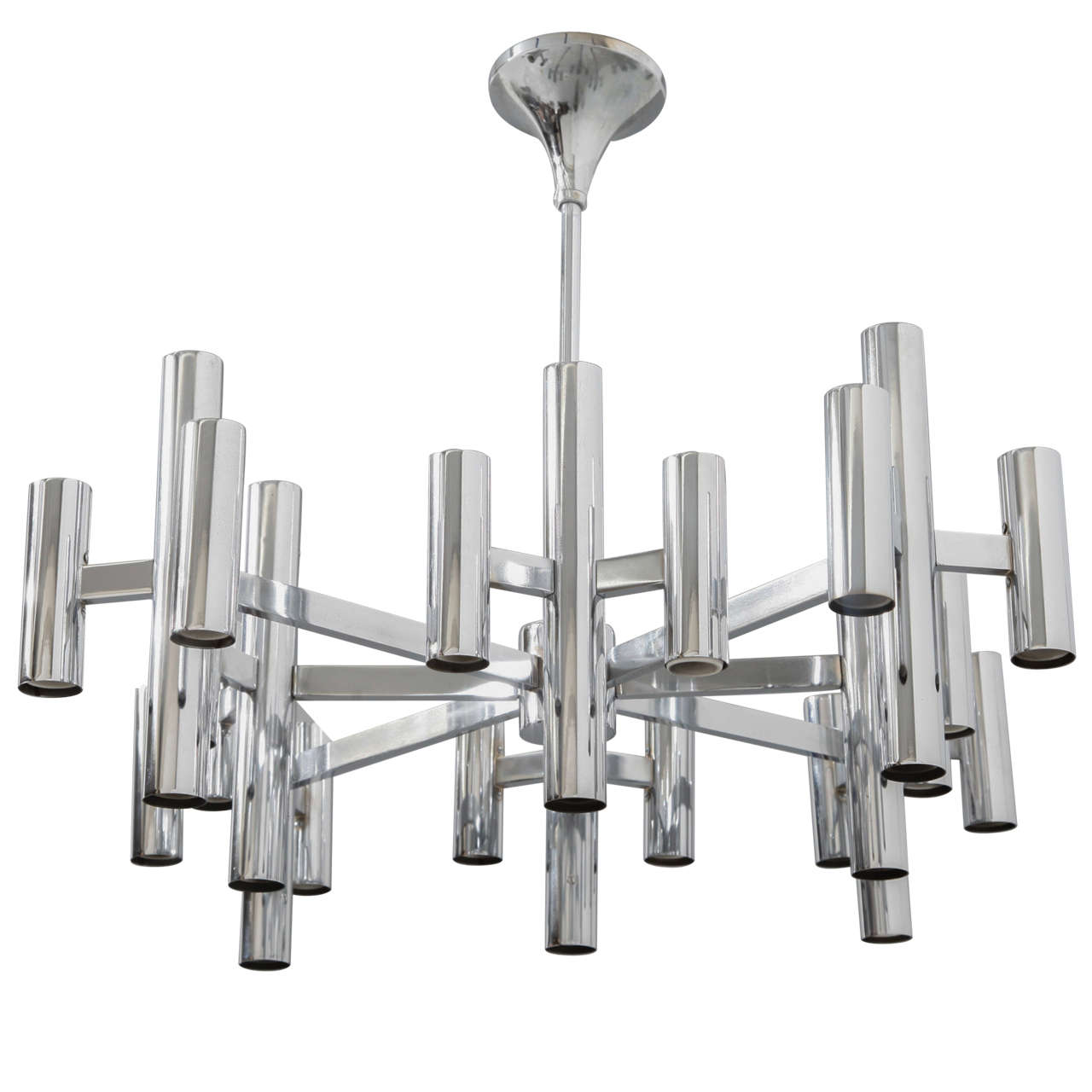 Sciolari Chrome Chandelier