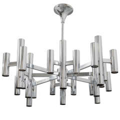 Sciolari Chrome Chandelier 7