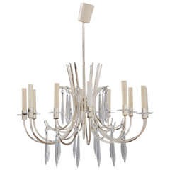 Sciolari Silver Chandelier 1