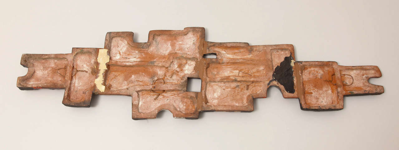 Ceramic Wall Sculpture by Vandeweghe, Belgium In Good Condition In Antwerp, BE