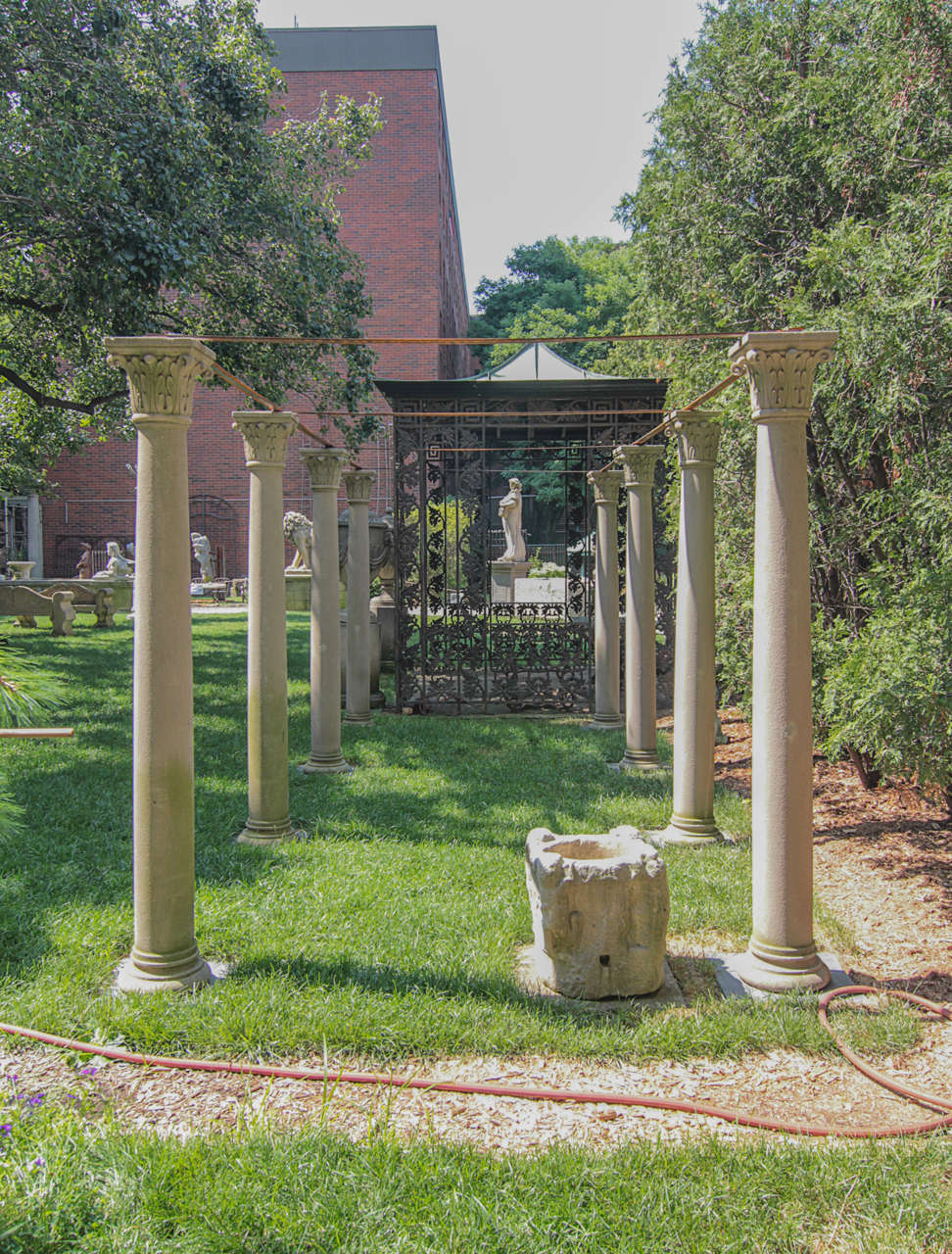 Limestone Colonnade For Sale at 1stDibs