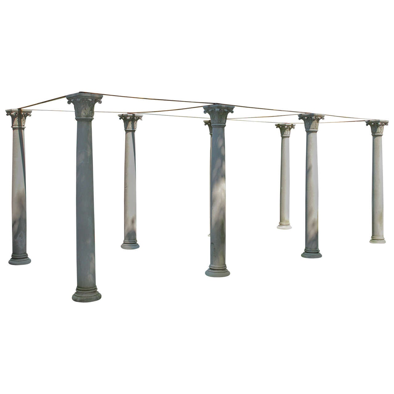 Limestone Colonnade For Sale at 1stDibs